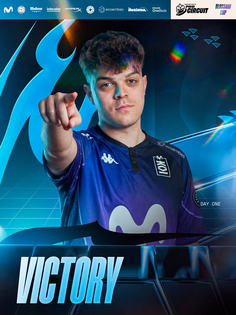 MovistarKOI's tweet photo. MASTERCLASS DE SAFO EN EL DÍA 1.

ACABA EL DÍA CON UN DOBLE TOP 1⃣ Y ASEGURANDO EL SEGUNDO PUESTO.

#MKOIWIN #goMKOI https://t.co/0CFWgYTzQk