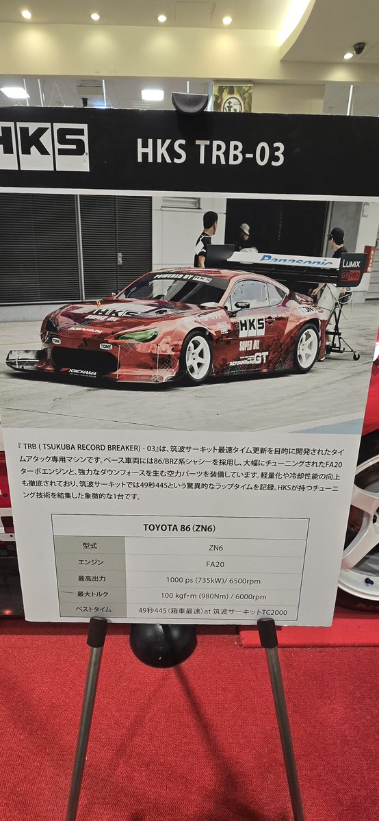 hirok95037942's tweet photo. 駿河湾沼津サービスエリアで見つけた(☆ω☆)みつけた✨
実車めっちゃカッコイイ(*´>ω<`*)✨️
#HKS #TRB03 #GR86 #BRZ https://t.co/lCipTXpa1r
