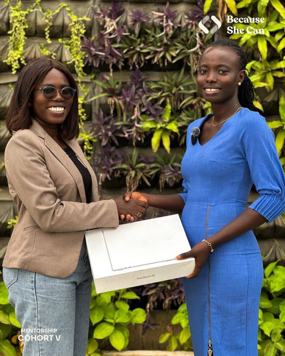 becauseshecan_'s tweet photo. 🏆 Meet Esther Dankwah Affum, our Overall Best-Performing Mentee of #BecauseSheCan Mentorship Cohort V🎉
Her consistency, resilience, willingness to learn and dedication stood out throughout the programme💜
#BSCMentorship #Ascendency https://t.co/l0CuDoVuZF