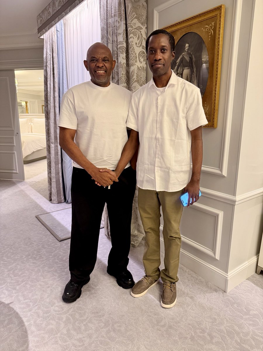 olumidecapital's tweet photo. I caught up with one of   🇳🇬  most charismatic and richest man in the  🇫🇷 .  Tony Elumelu’s positive energy on  🇳🇬   economy is addictive https://t.co/mNjoqL4Kpo