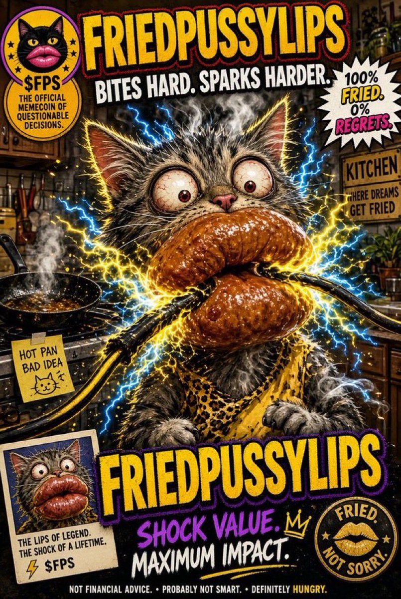SONIC98616's tweet photo. @142C_ The name is wild, the meme is crazier, and the community is here 😂💀

🚀 Eyes on the chart
🫂 Community growing
📈 Momentum building
👀 Don’t fade the movement

If you’re degen enough to be early, you already know what time it is.

$FRIEDPUSSYLIPS
@FriedPussyLips https://t.co/rKbhTF1z31