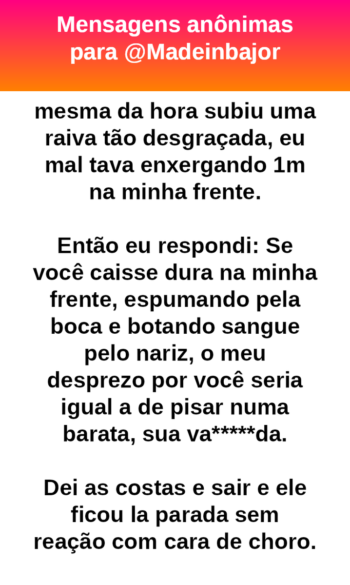 madeinbajor's tweet photo. Minha nossa senhora mas isso escalou muito.
Verdade ou não, eu não sei.  #bajo46628 https://t.co/69wXkcFYjk