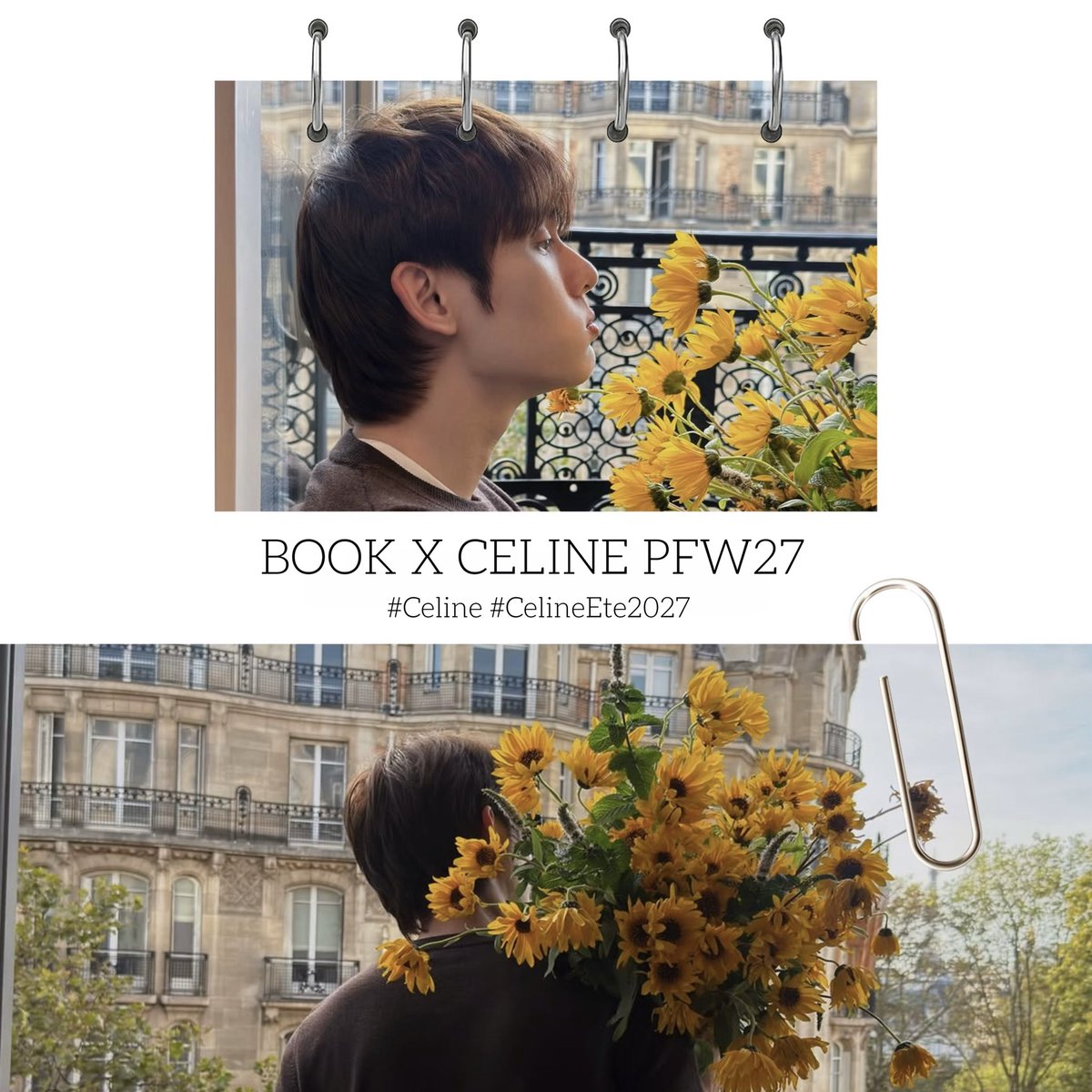 mmmmmm_nee's tweet photo. A Day in Paris with Book ( 🌻🕰️⭐️ )

BOOK X CELINE PFW27
#BookKasidet
#Celine #CelineEte2027
#MichaelRider #kasibook https://t.co/nq6O9Jc1oz