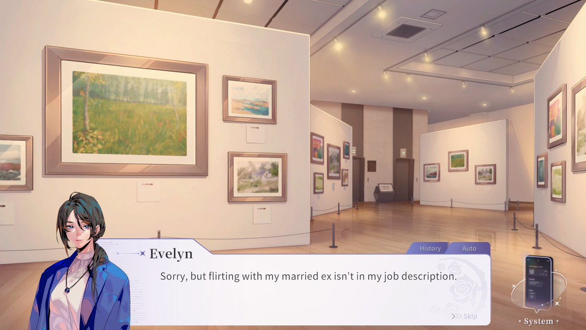 baiyhe's tweet photo. lorelei is married by the way, so this is toxic yuri with my married ex-girlfriend. and she's completely unbothered by it, still trying to flirt with evelyn im crying https://t.co/jjZ1pPE0NC