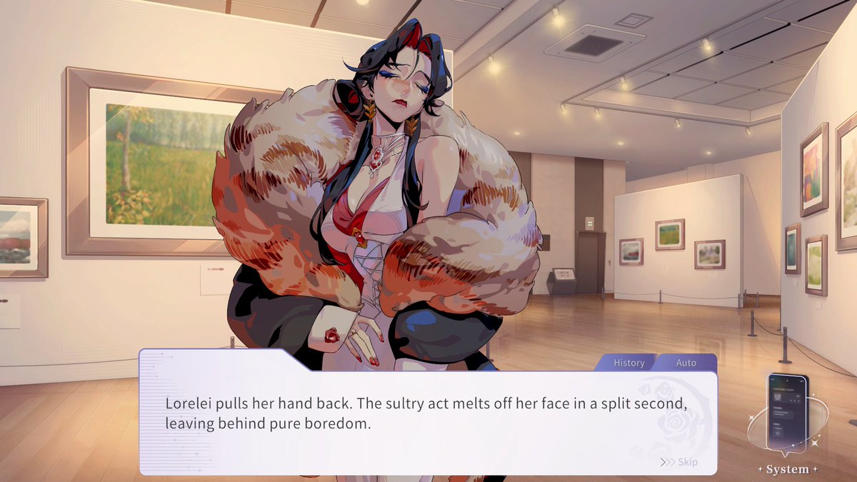 baiyhe's tweet photo. lorelei is married by the way, so this is toxic yuri with my married ex-girlfriend. and she's completely unbothered by it, still trying to flirt with evelyn im crying https://t.co/jjZ1pPE0NC