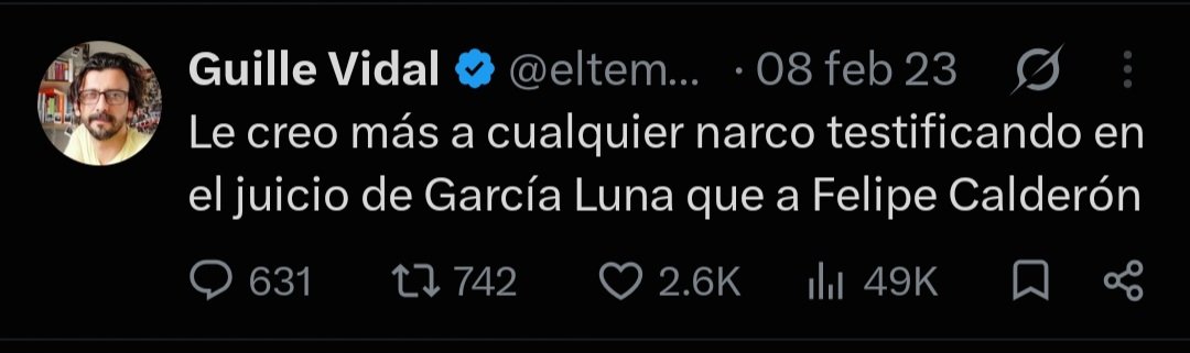 rafagutierrezjr's tweet photo. @eltemagv Le crees más a un narco, el limitado es otro. https://t.co/9vmx7KOARE