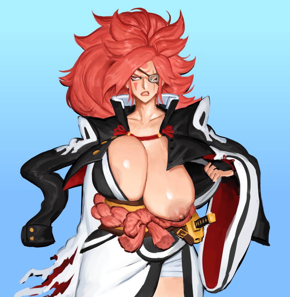 iheartmaskmen's tweet photo. tasteful baiken boob https://t.co/gjrNomRKEN