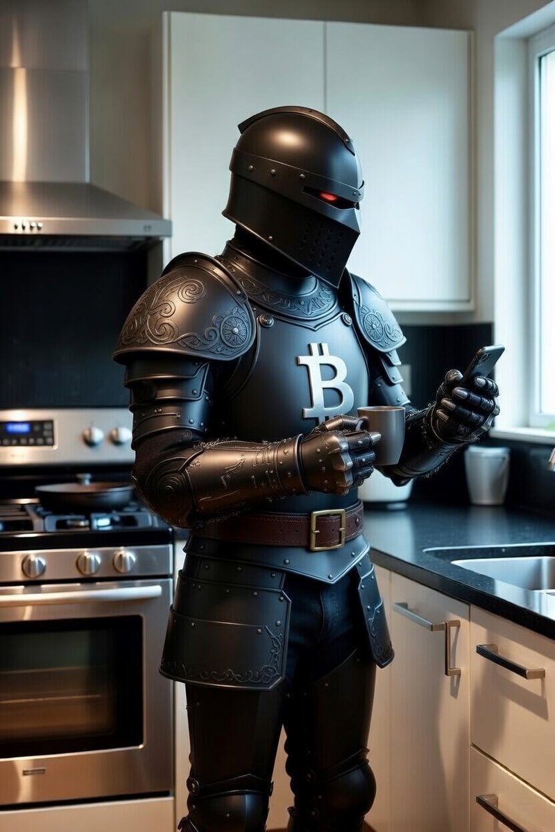 TheBTCKnight's tweet photo. ⚔️Good Morning Knights. 

Sunday funday. 

Because we ain’t at work. 

What are you up to today?

Hopefully something to do with making your life better. https://t.co/dLTqAS5LYL