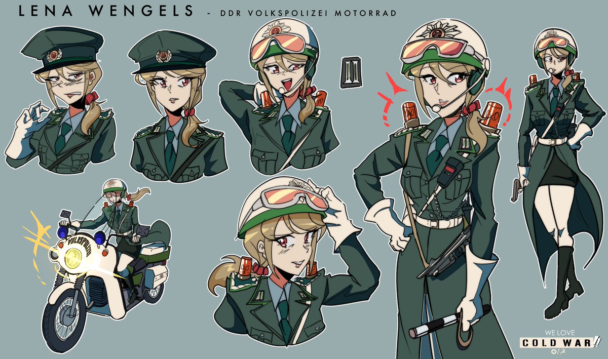 nicojian's tweet photo. Lena Wengels - DDR Volkspolizei Motorrad
#WeLoveColdWar !! https://t.co/rA6VQfMH47