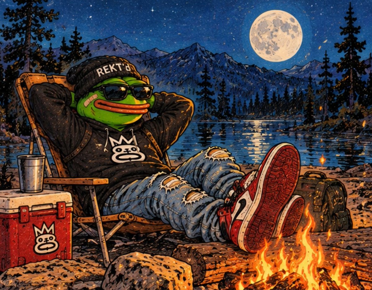 REKTdRick's tweet photo. @jarmeseelna REKT’d Rick was built around something almost everyone in crypto understands…

Getting FUQn REKT’d 😂🐸

Bad trades 
Bad timing
Lessons learned

You either quit or come back smarter.

We chose to build!

#REKTdArmy https://t.co/PShs3igwLU