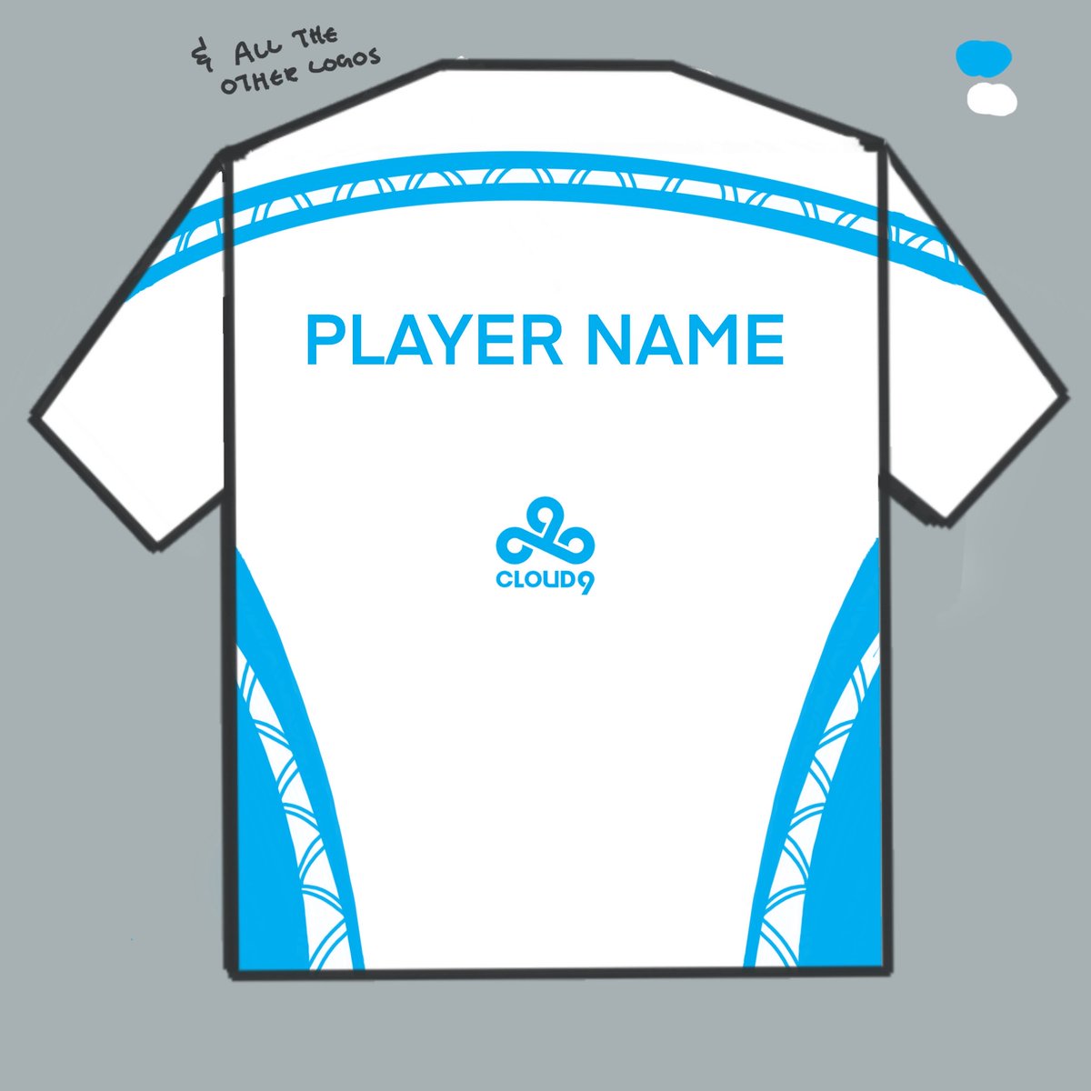 fihfishin's tweet photo. Concept jersey for @Cloud9 “Anything but boring” jersey

A concept around pushing past the expected and imagining what lies beyond https://t.co/1mSnrhO3sj