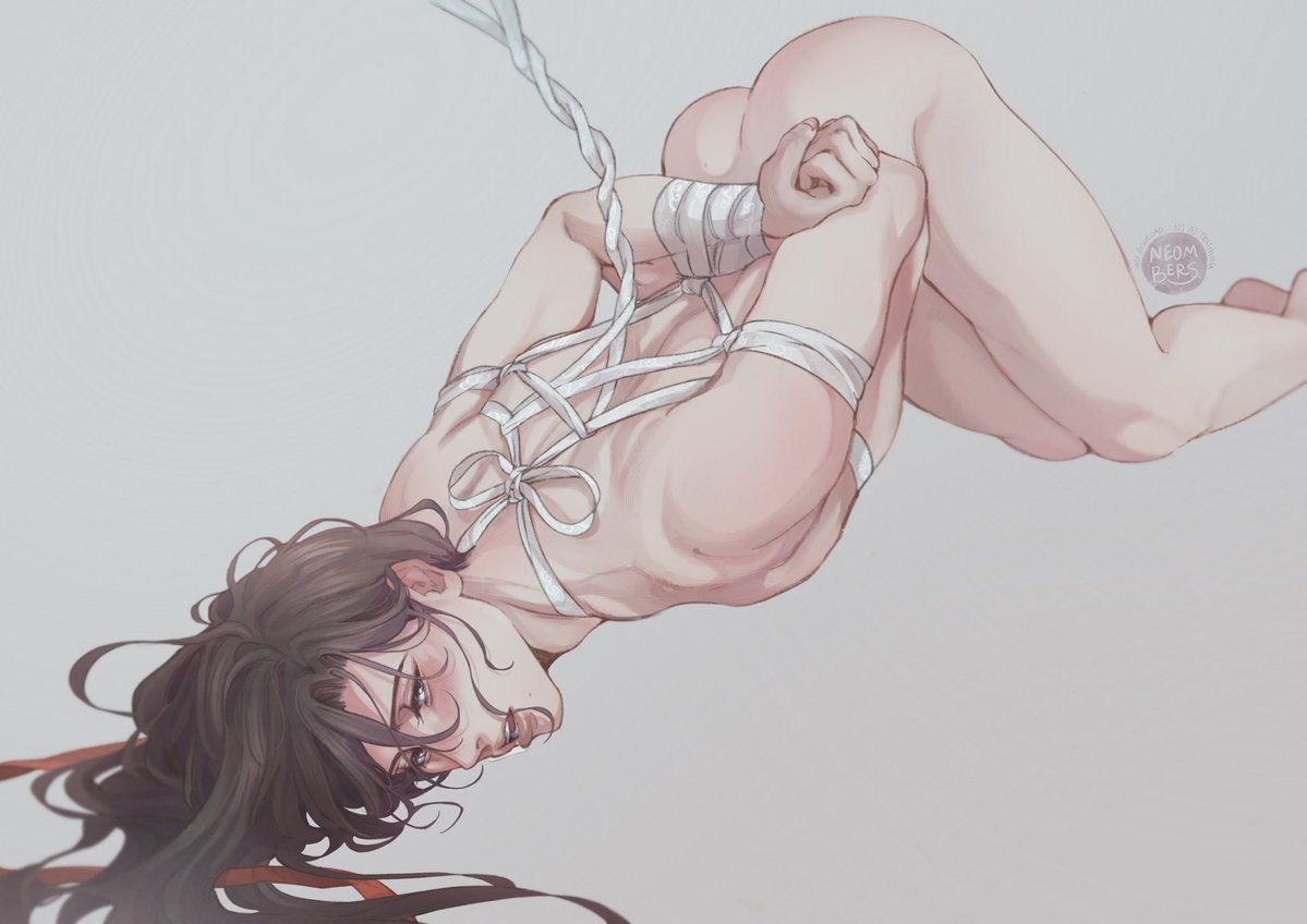 neombers's tweet photo. Hgj’s pretty rope bunny 🤍🔞

#忘羡 #wangxian https://t.co/CTDLWVtgKL