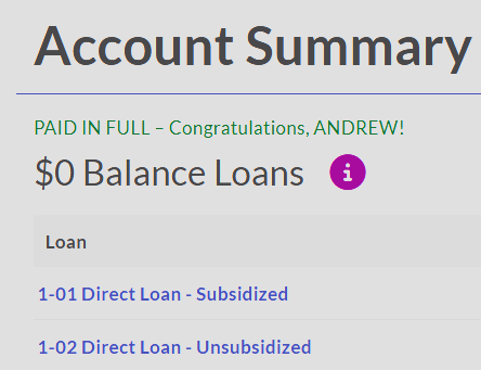 Snokes91's tweet photo. @MitchJonez Just from Mitch, I was able to pay off my loans in full... The amount of stress that was lifted is insane. https://t.co/Ay9kt0DwQF