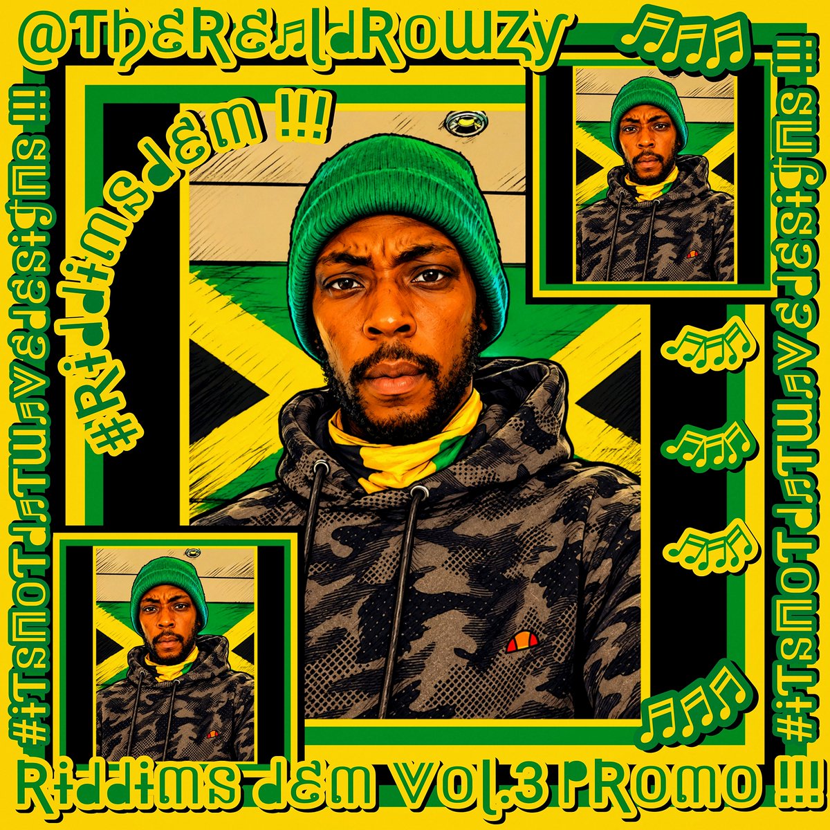 TheRealDrowzy's tweet photo. New Promo Cover For Riddims Dem Vol.3 #ItsNotDatWaveDesignsπ By Me...New Music Monday π«‘πΆ I Got New Tings Ready And This Promo Done But I'm Not Rushing Ah Ting ππΎββοΈπ€π
This Gwan Be Ah 2027 Ting...Check Out Riddims Dem Vol.1 And Vol.2 Promo #RrrNuhMan ππΎπ«‘πΆπβ€οΈπ―π― https://t.co/4oYPMPQDjP