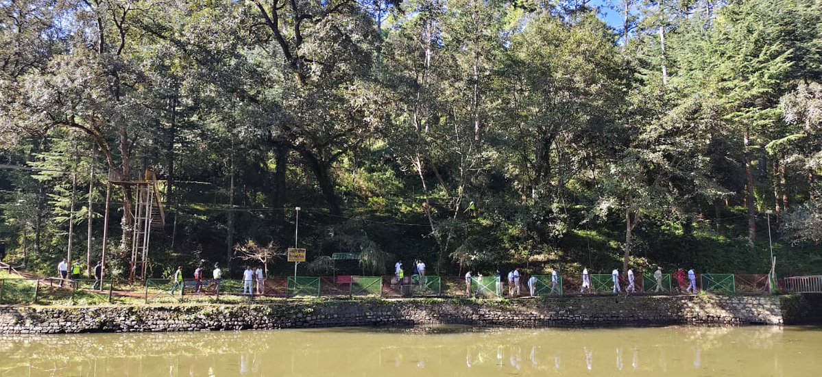 cbranikhet's tweet photo. Swachhata Hi Seva - 01-10-2026 Cleanliness Drive at Ranijheel – a step towards preserving the beauty of this tourist destination and promoting hygiene & sustainability
@pddecc @RakshaSampada
#shs #SwachhataHiSeva #CleanlinessDrive #Ranijheel #TourismWithCleanliness #SwachhBharat https://t.co/Vf9jGbhUow