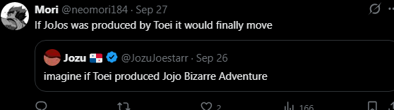 WezzArto's tweet photo. @neomori184 @luffyjoyboy6868 @DankAmongussy posing watching jojos? lmao https://t.co/PQ2Cc0UkUQ