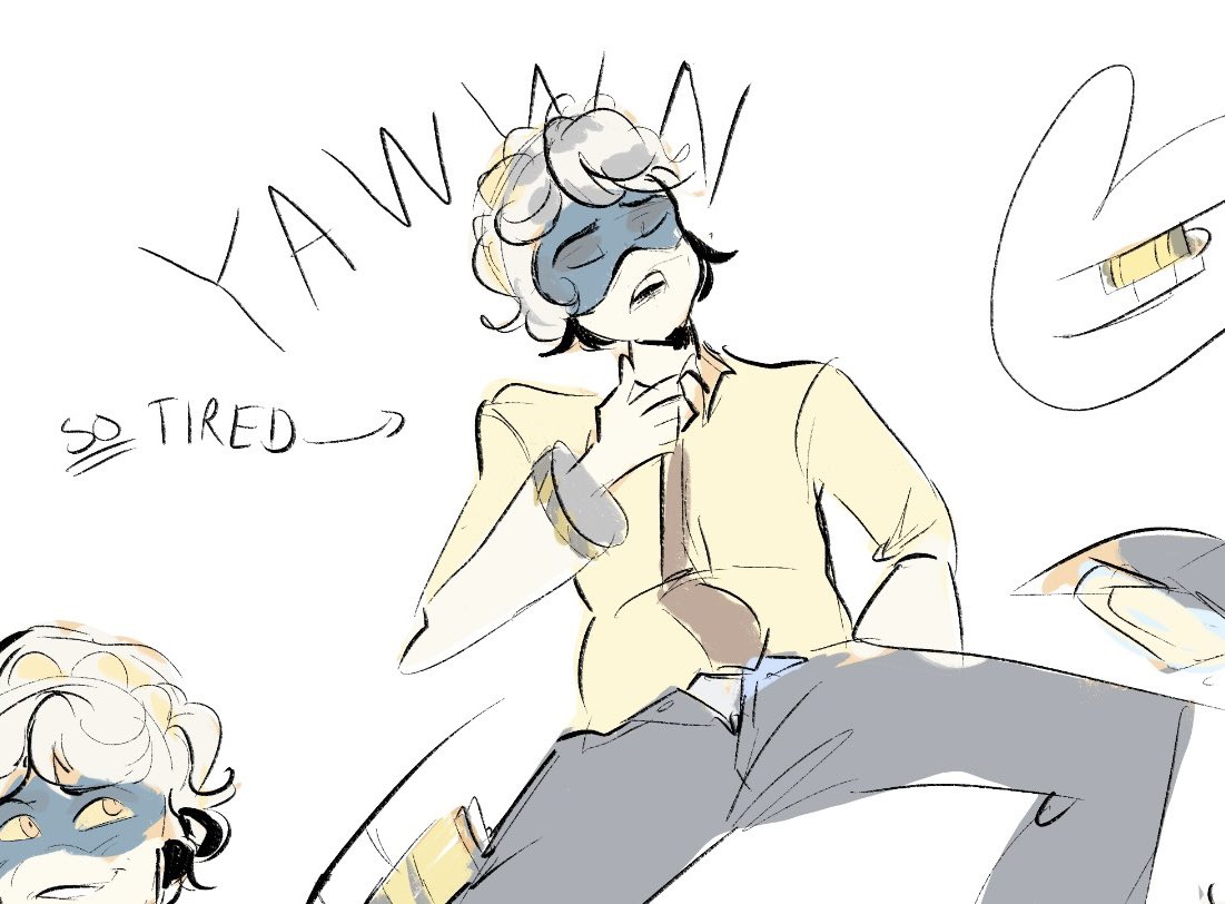 astirwing's tweet photo. JcJehnson After hours🤭 hope y‘all Like what I drew , I’m a Fan of this Envy Dynamic and I think N Looks so good in Office attire. Real potential to become employee of the month^^

#envy #murderdrones #mdtwt #chubbyN #nmurderdrones #vmurderdrones https://t.co/N7VDWhIrze