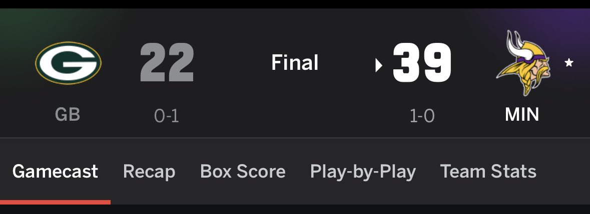 MN_Athletic's tweet photo. @dward92_ @PoiseNbee @PCK3RS Your telling me this outcome is ONLY because of “bad reffing” get a fuckin grip bro, you guys got shit on by the Falcons and barely beat the Jets. You flat out suck, truth hurts I know. https://t.co/fYWoajHeH7