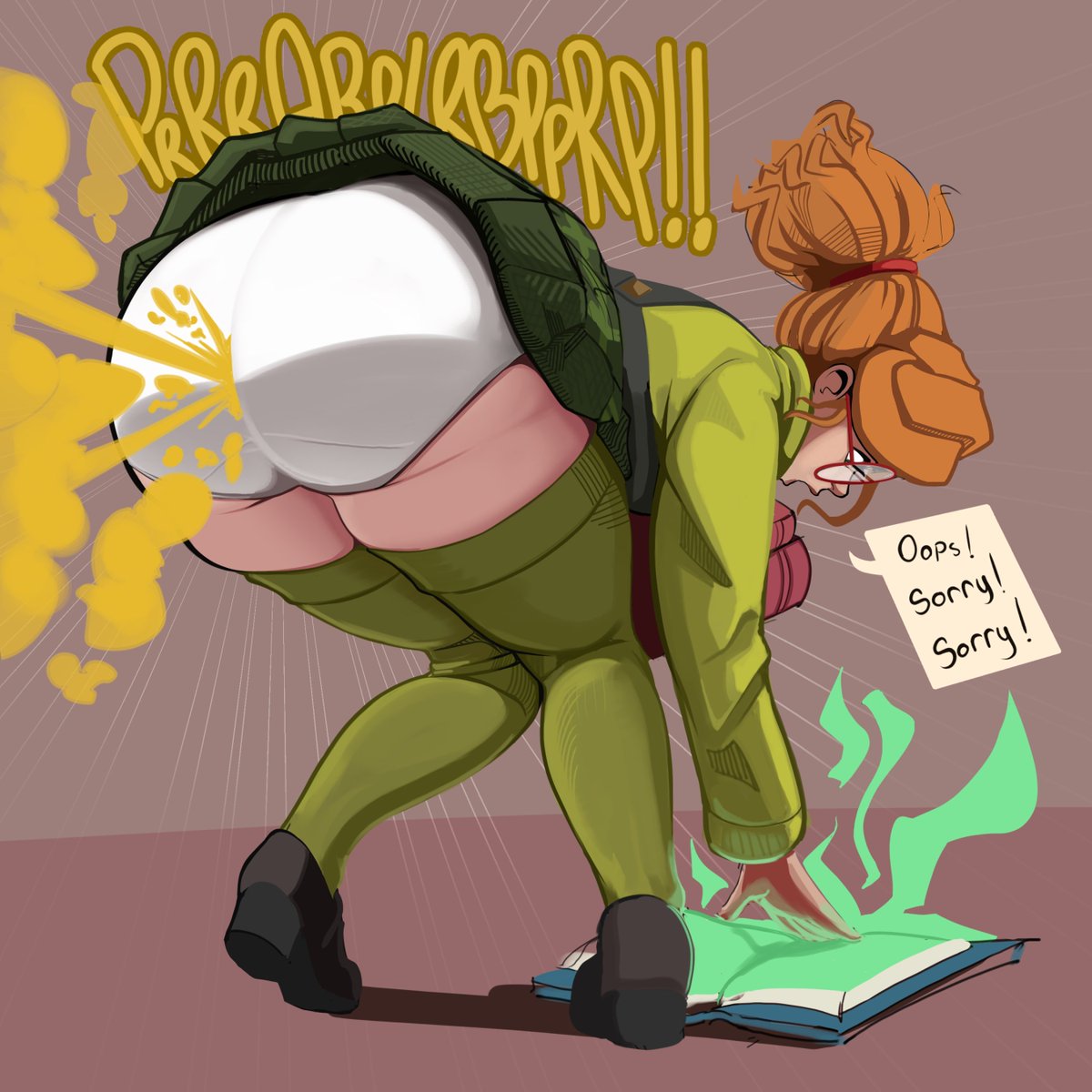lolotron6's tweet photo. Paige, oh no! You dropped your book! https://t.co/DJWai8L2Ts