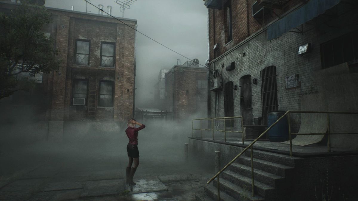 Ladymaleniia's tweet photo. Love how foggy Silent Hill is https://t.co/scN90l8MJz