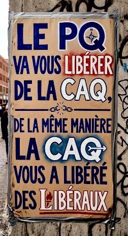 XRayqgk's tweet photo. @DoLeroux Ne fera quoi au juste ?

On se le demande , car aucune promesse de ce parti sera tenue !

Vous le savez, nous le savons , ils le savent …

Quelle triste utopie !!! https://t.co/qpcQMSCxHD