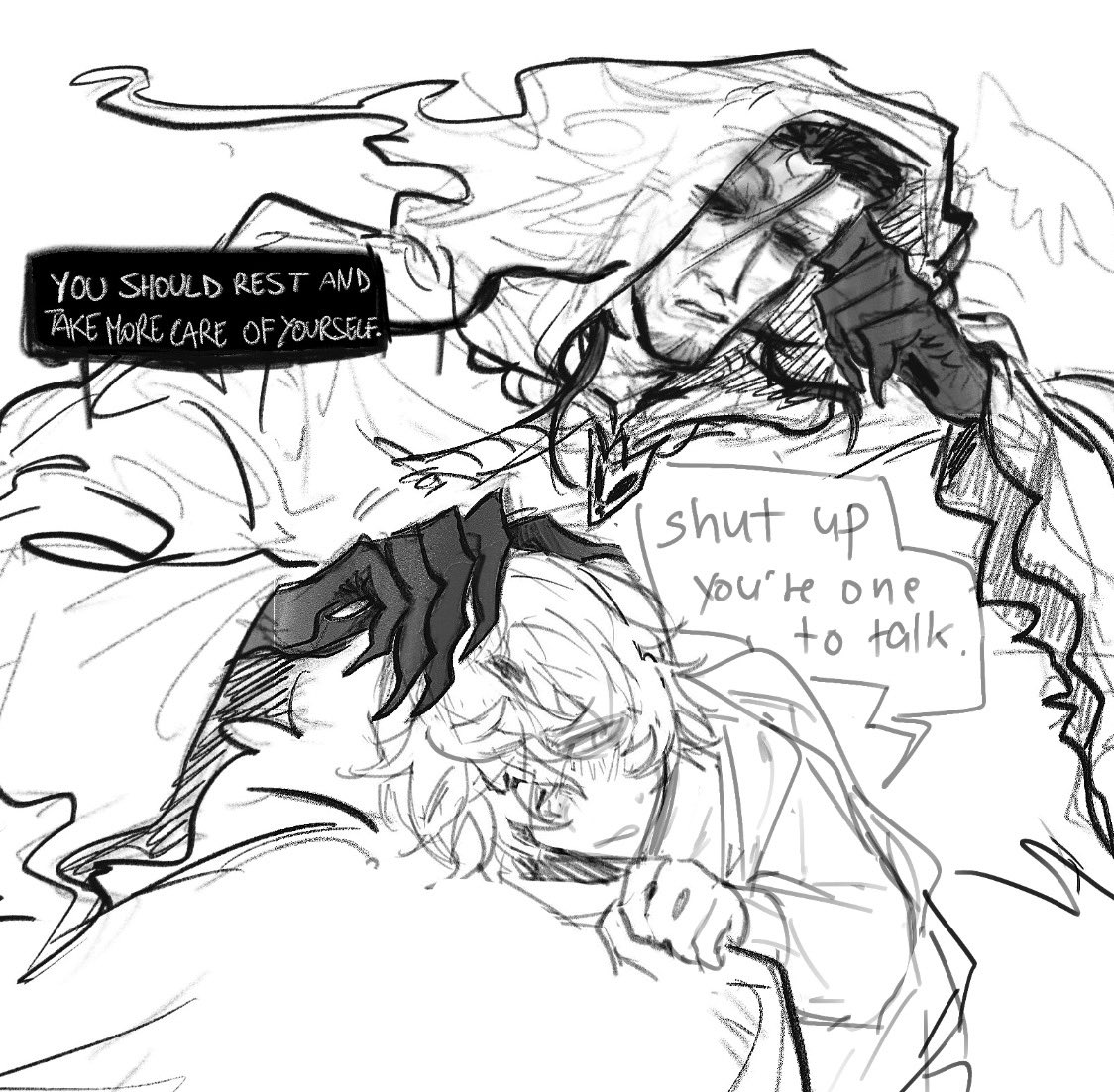 after_2504's tweet photo. I’m kinda embarrassed because I can’t draw consistently lmao ok *evaporates* https://t.co/3pDS56cudS