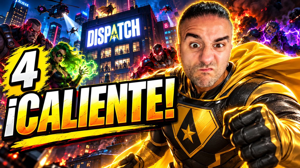 adribits's tweet photo. CALIENTE! 🔥 EL EQUIPO SE COMPLICA Dispatch #4
https://t.co/qCdbf23Rim
¡Seguimos con DISPATCH y el Capítulo 4 viene MUY CALIENTE! 🔥🦸♂️
#Dispatch #DispatchGame #DispatchGameplay #DispatchEspañol #GameplayEspañol #Superheroes #Invisigal #Gaming #AdriBits https://t.co/chaOXLqGtY