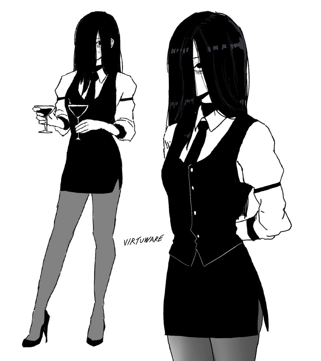 virtuware's tweet photo. Sadako bartender
think i might revisit this style https://t.co/cY98I89bze