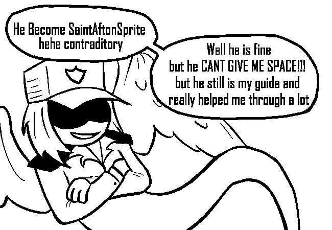 MouseDefal56256's tweet photo. Saint Afton Sprite 2/2 https://t.co/0AoqrGE3l4