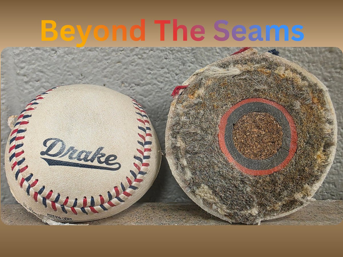 drakebaseball_'s tweet photo. Beyond The Seams

Ever wonder what's actually inside a baseball?

Under the leather are layers of tightly wound yard wrapped around a cork-and-rubber center. 

Something most of us never think about when we pick up a ball. 

#DrakeBaseball #BeyondTheSeams https://t.co/uwCcKSu9a7