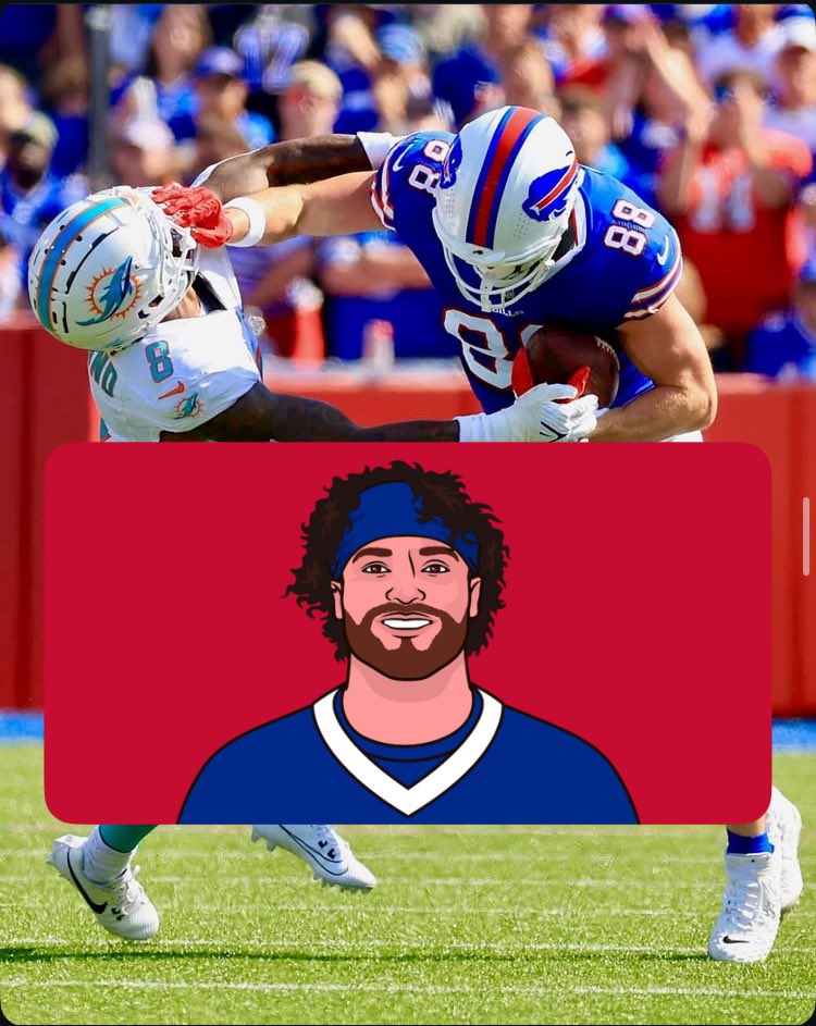 BuffaloMuse's tweet photo. #billsmafia 

CALL YOUR SHOT:

Which Bills player scores a touchdown on Sunday against the Patriots?

I’ll start: he always gets one vs the Patriots it feels! https://t.co/z7yYMhH8gd