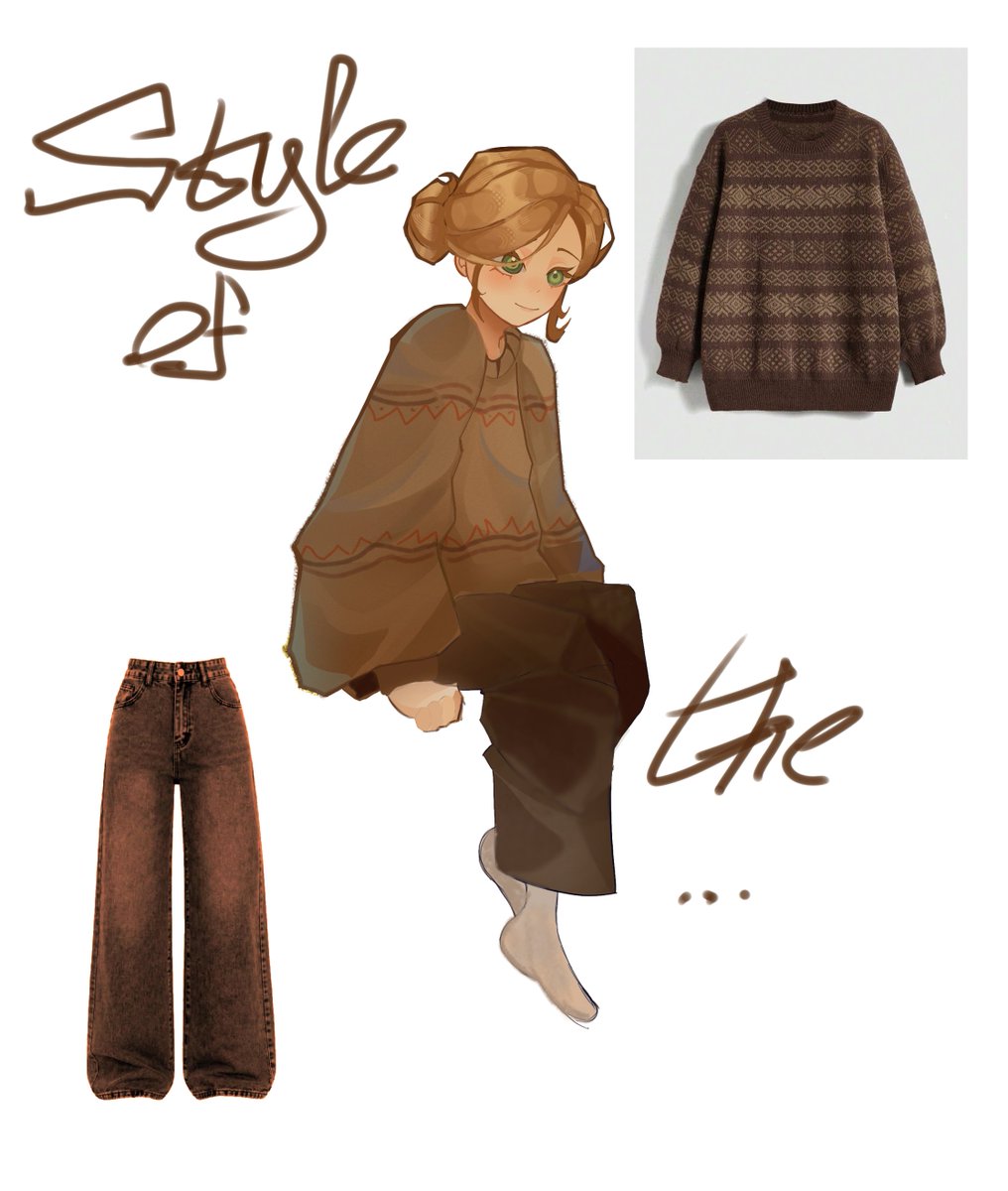KRUB_BB's tweet photo. Whose style? 🟫 https://t.co/TaiHSSC9v4