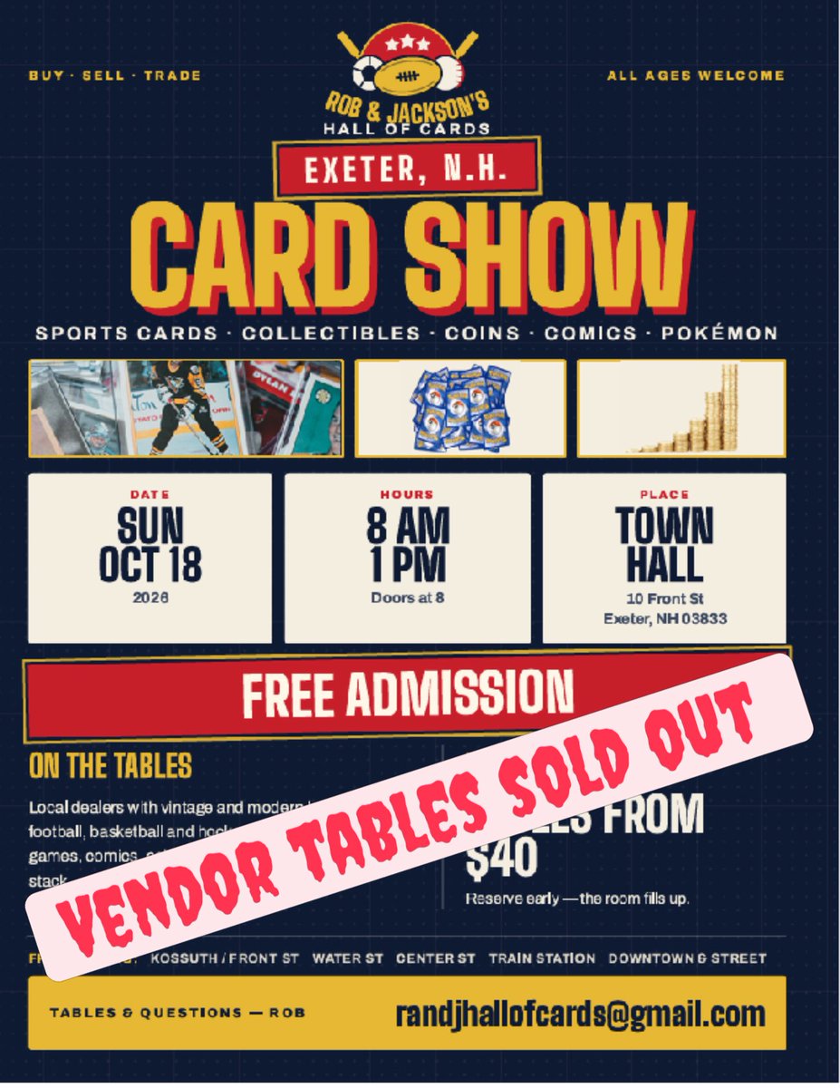 rjtradingpost's tweet photo. #exeternh https://t.co/Q38SApx6FD