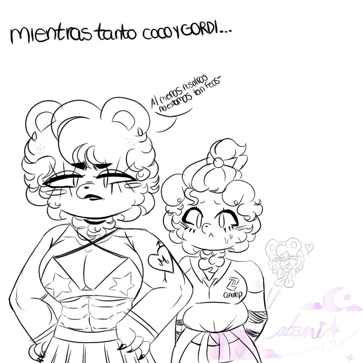 Katsumi_1274uwu's tweet photo. Pov: Por eso nunca dejo solos a mis ocs con los canons XDDD---
#unicornswarsfandom 
#unicornswarsoc 
#unicornswars https://t.co/JSIVyLgXJm