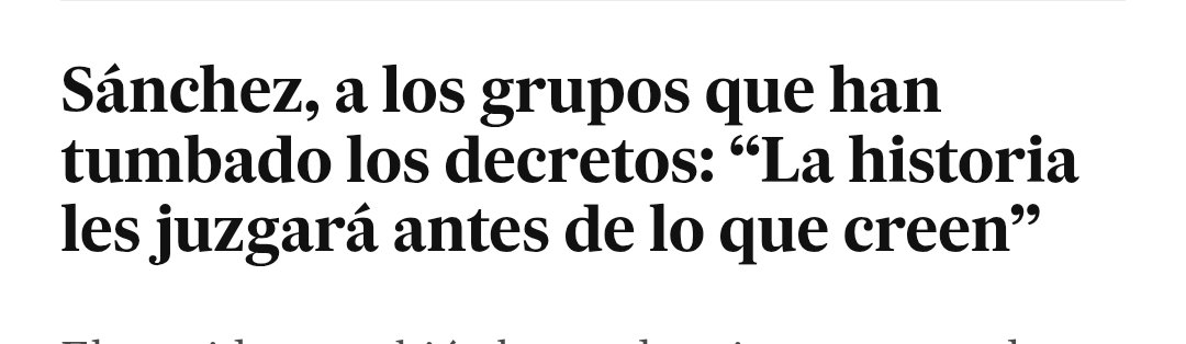 luisgonzaloseg's tweet photo. Y la historia también te juzgará a ti como el presidente que gobernó más de ocho años, incumplió múltiples promesasy mintió con descaro en no pocas ocasiones:

-Amnistía: de descartarla a promoverla para la investidura.

-Indultos: del cumplimiento íntegro de las penas a su reducción.

-Podemos: de no poder dormir por las noches a pactar en unas horas.

-Bildu: de negar los pactos a firmar acuerdos parlamentarios.

-Sáhara Occidental: giro y ruptura histórica contra sus propios militantes y simpatizantes.

-Ley mordaza: incumplido.

-Reforma laboral: de la derogación íntegra prometida a una reforma apoyada hasta por Aznar.

-Desahucios: de prometer que acabaría con ellos a más de 300.000.

-Pobreza infantil: de resolverlo por ser una cuestión de Estado a seguir liderando la pobreza infantil en la Unión Europea.

-Ingreso Mínimo Vital: un trampantojo que solo llega al 44% de los que lo necesitan y cuyo importe resulta insuficiente.

-Corrupción: de venir a regenerar España a Cerdán, Ábalos y Koldo.

-Democratización: de sacar a Franco del Valle de los Caídos a nombrar una ministra, Robles, que protege a militares ultras y expulsar demócratas.

-Gasto militar: de considerar suficiente el gasto militar a cuadruplicarlo por órdenes de Trump.

-Seguridad: del ministerio del Interior del PP a nombrar ministro a un juez que provocó varias condenas por no investigar torturas y un ministerio que hace listas de críticos.

-Impuesto a los ricos:  otro trampantojo limitado por mínimos, exenciones y deducciones -hasta los 3 o 4 millones de euros no sé paga-.

Y podríamos seguir...

*****

En mi último libro, hablo de España, de su insoportable corrupción, de la complicidad  y de lo que he vivido durante los últimos años: 'España, cara B: farsa, corrupción y fraude'

https://t.co/ZtnrxE2RYi