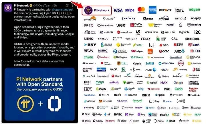 iawadh8990's tweet photo. 🚨 LATEST: Stripe ने Open USD (OUSD) को अपने stablecoin stack में शामिल कर लिया है. ⚡️
अब businesses के लिए USD ↔ OUSD conversion उपलब्ध है — और conversion fee-free है. 🌐💵
#OUSD #Stripe #Stablecoin #Crypto #Pi #GCV #pinetwork https://t.co/Z6rj5JQvhl