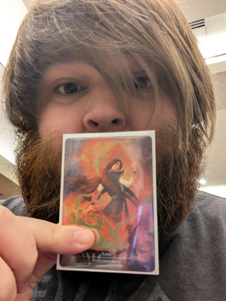 alsosteve's tweet photo. Great first day of side events at #Calling100 went 3-1 on Levia in my limited event if I played a little tighter I could have had the last win. Picked up lots of cool promos and merch and picked up the PT anime Gravy Bones and a foil Blaze vibes are fire CC later @Crew3Podcast https://t.co/QRCRIb5hY0