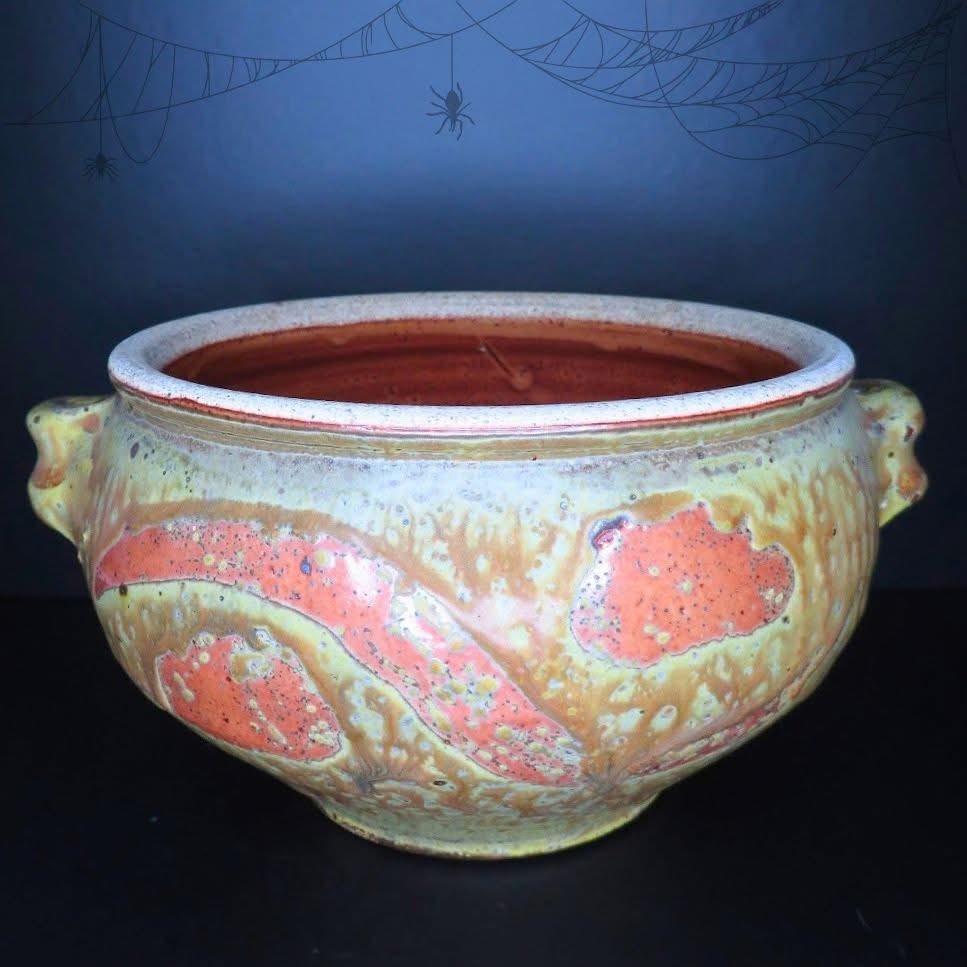 secondannstore's tweet photo. A beautiful piece with plenty of character ✨ 
This covered ceramic bowl features a unique glazed finish and earthy tones that make it a lovely addition to any space.

Shop this piece and more at https://t.co/ftffio68cq | Offers welcome. 

#SecondAnnStore #ShopWithSAS #Ceramics https://t.co/7n4909MnfT