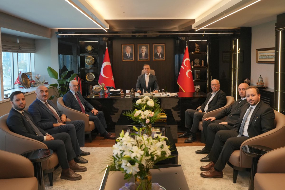 BBvolkanyilmaz's tweet photo. Milliyetçi Hareket Partisi İstanbul İl Başkanlığı Disiplin Kurulu ilk toplantısını yaparak, başkanlığa Mahmut Açar'ı seçmiştir. Görevlerinde üstün başarılar dilerim. https://t.co/lJ8RjN97nG