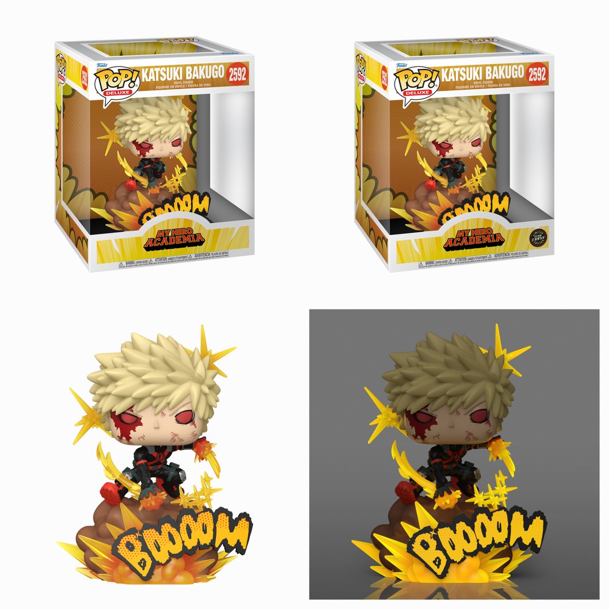 SkittleRampage's tweet photo. They really went crazy with this Katsuki Bakugo Pop Deluxe!

#funko #myheroacademia https://t.co/4g8dV8dQ2x