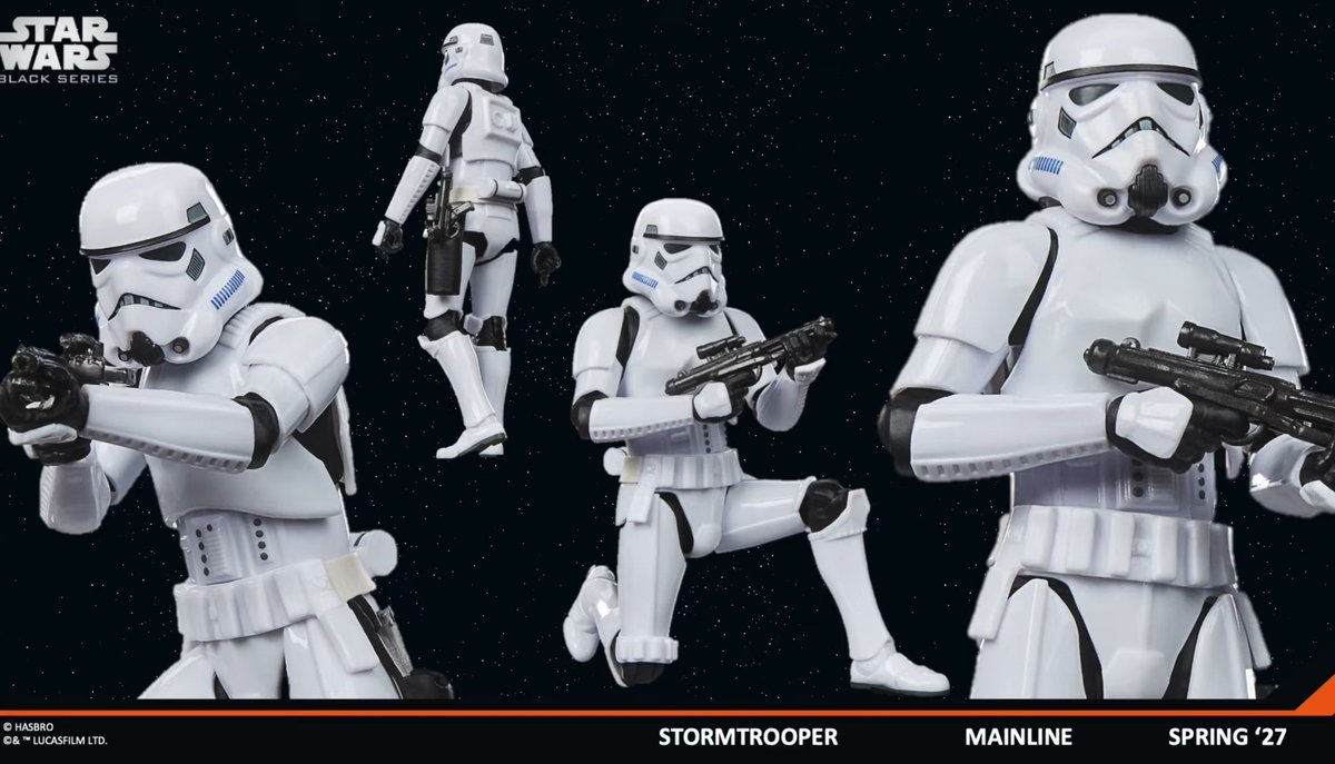 CobaltGreen1138's tweet photo. The new BS 50th anniversary Stormtrooper figure is one of the best SW action figures in recent memory, I'm VERY pleased. For the longest time, OT branded TKs would use R1 tooling, but thanks to community feedback from people like @StillWoozyy, we have an actual ANH accurate look! https://t.co/yRbXNGh5IA