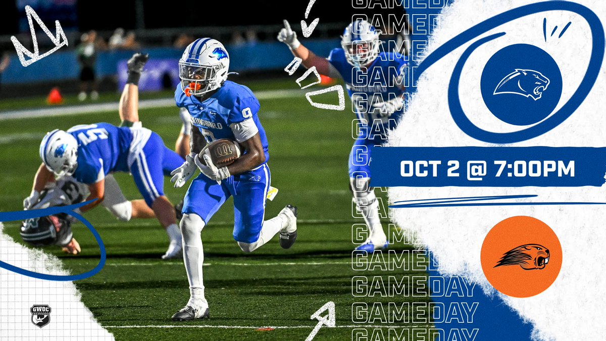 Boro_Panthers's tweet photo. 🏈 GAMEDAY! 🏈

The Springboro Panthers are taking on the Beavercreek Beavers tonight at Watkins Stadium! Join us at 7:00 PM for an exciting night of football! 

 🙌🎟️ Get your tickets here: https://t.co/sRtEys89HR

Let’s go, BORO! 🔵⚪ https://t.co/MRq1UiqzFl