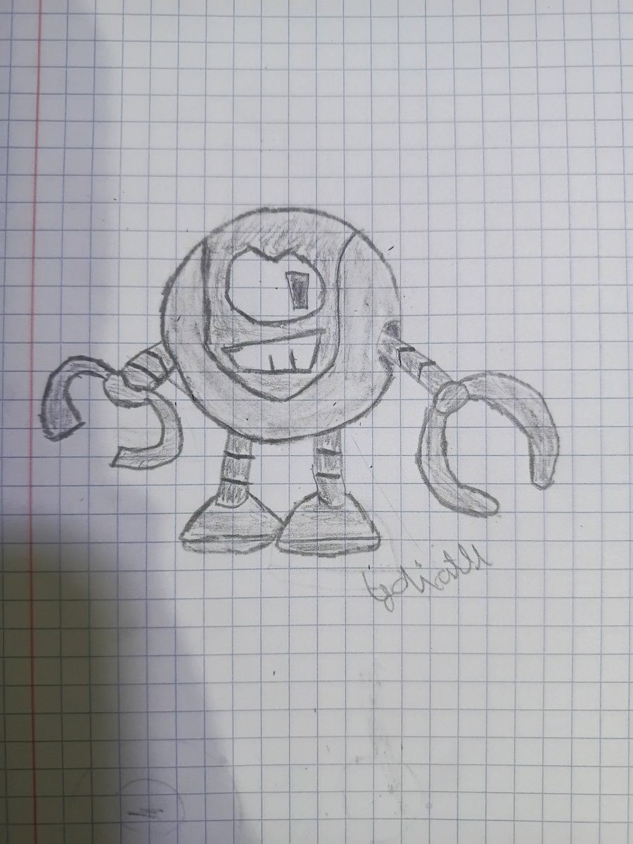 GoliatIi's tweet photo. I decided that this event would be a perfect opportunity for me to start do some drawing stuff. Anyway, here's Kaboodle

@GameoverseTober #GameoverseTober https://t.co/QToQY85SlB