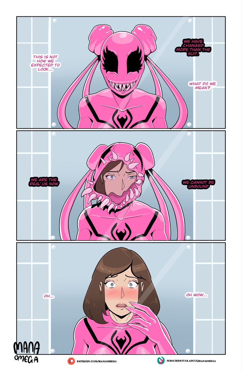 ManaOmega's tweet photo. Spiderman transformed by Symbiote NSFW (part 2/2) https://t.co/NIujuJGNYC