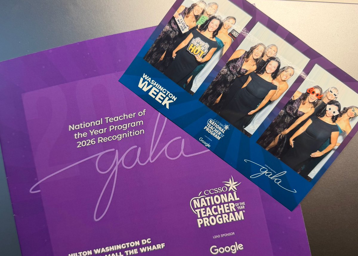 MetaMetrics_Inc's tweet photo. Celebrating educators in Washington, D.C.! 🍎

MetaMetrics’ Nadja Young, Lisa Wolf & Mandie Bechard attended the National Teacher of the Year Conference & Gala, celebrating educators from across the country and Leon Smith, the 2026 National Teacher of the Year!

Congratulations, Leon! 👏

#NTOY #NationalTeacherOfTheYear #Teachers #MetaMetrics