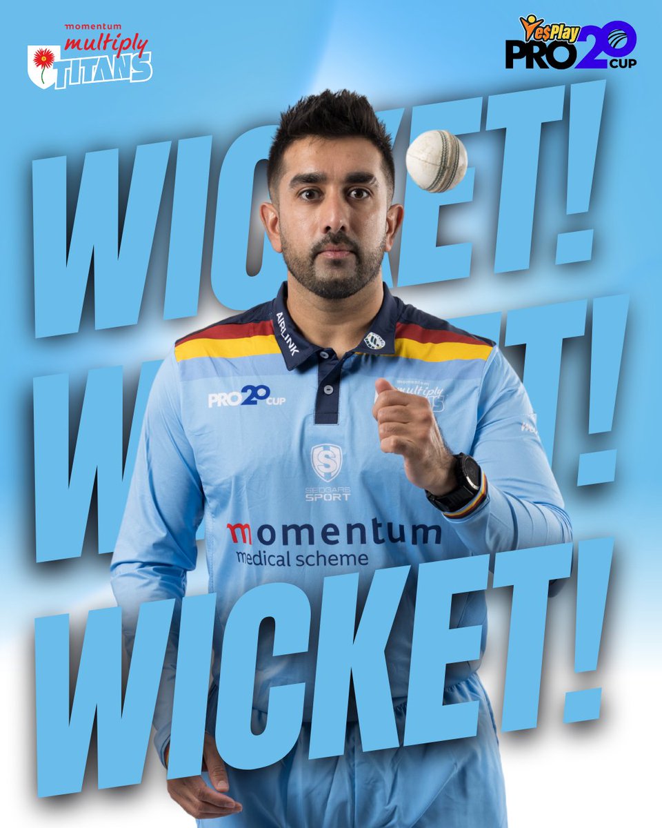 Titans_Cricket's tweet photo. WICKET! π₯
Van Heerden is bowled for 12 by Tabraiz Shamsi, with Junior Dala taking the catch.
The Flexbrands Knights are now 89/3.π
πΊ Catch all the live action on Channel 212.
#WhereLegendsRise #YesPlayPro20 https://t.co/xLvz302TjV
