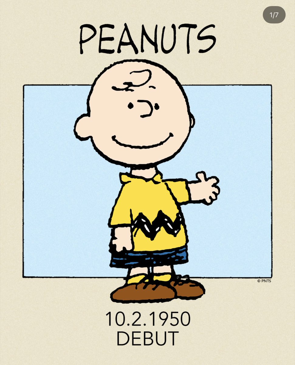 LuisFMolina's tweet photo. Hoy es el aniversario 76 del dibujo animado más hermoso, integral y real que se haya creado. 

Happy anniversary, Charlie Brown!! https://t.co/OJnsenHpMJ