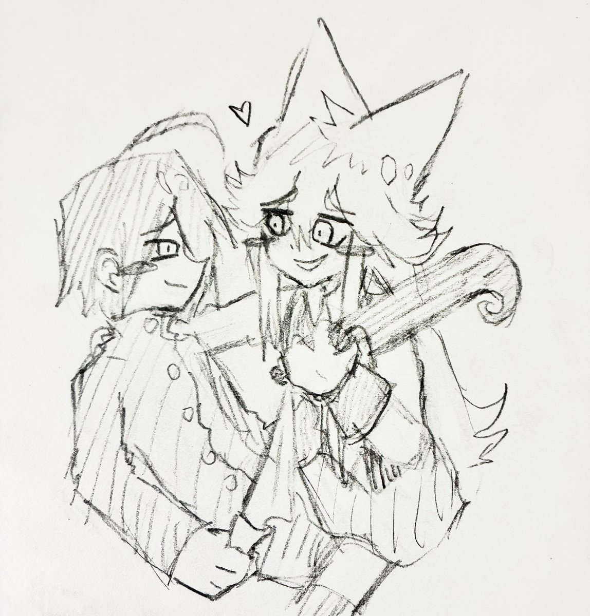 Kyafziel's tweet photo. Shinya x Moge-ko #okegom https://t.co/kRfG8OjKzC