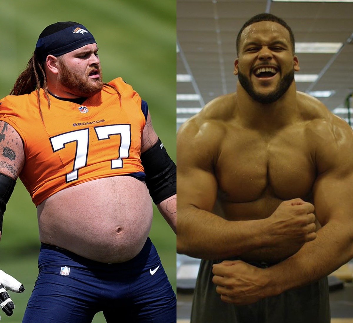 linemanissues's tweet photo. Which one’s the peak male physique? https://t.co/DInFK73PoL