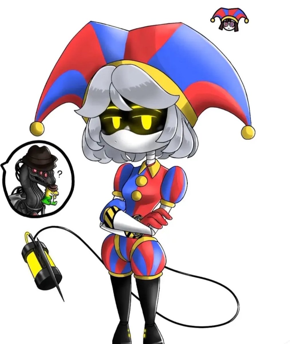 Eeveelany's tweet photo. V cosplaying as Pomni (I couldn't find the original artist, so credit goes to the artist who made this beauty)
#glitchproduction #murderdrones
#TADCㅤ https://t.co/0u8lkoJsJM